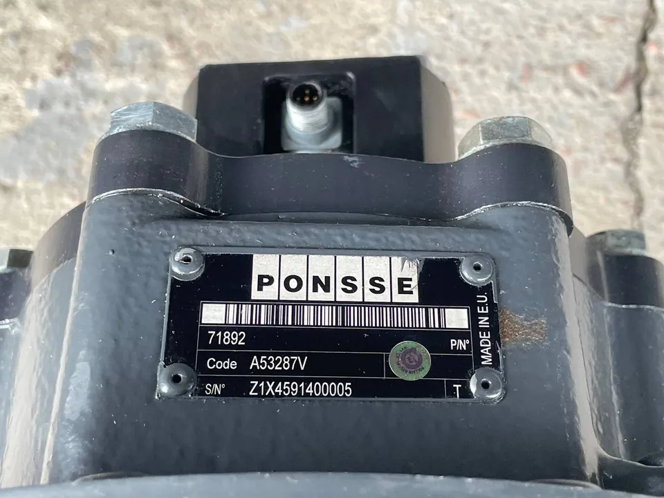 Шильдик детали Ponsse: каталожный номер, код и серийный номер